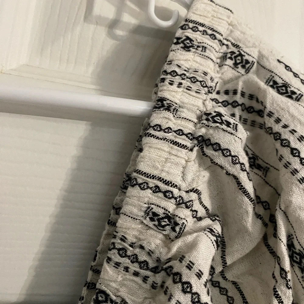 NWOT Time and Tru Black and White Patterned Midi Dress Size 1X - Picture 13 of 16